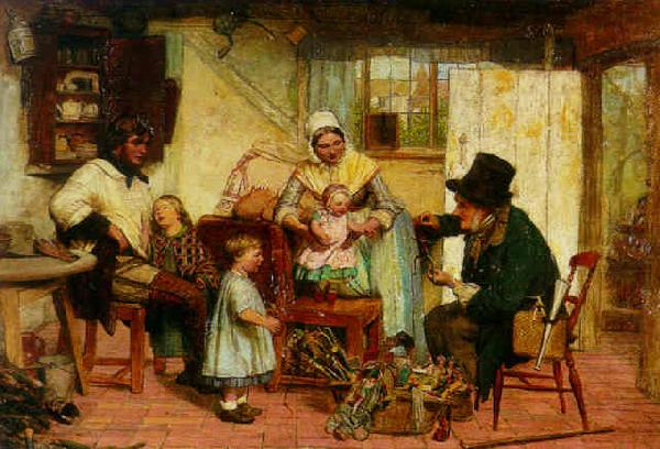 David Henry Friston The Toy Seller china oil painting image